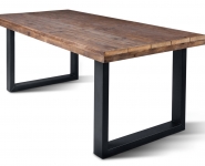 Bild für Tisch Recyceltes Gerüstholz 